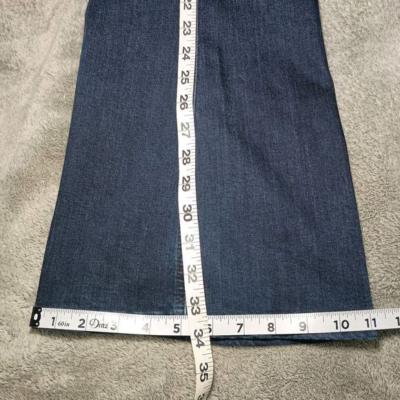 New Kan Can Women's Mid Rise Flare Denim Jeans KC6102DOP KanCan Wide Leg High - Picture 7 of 16